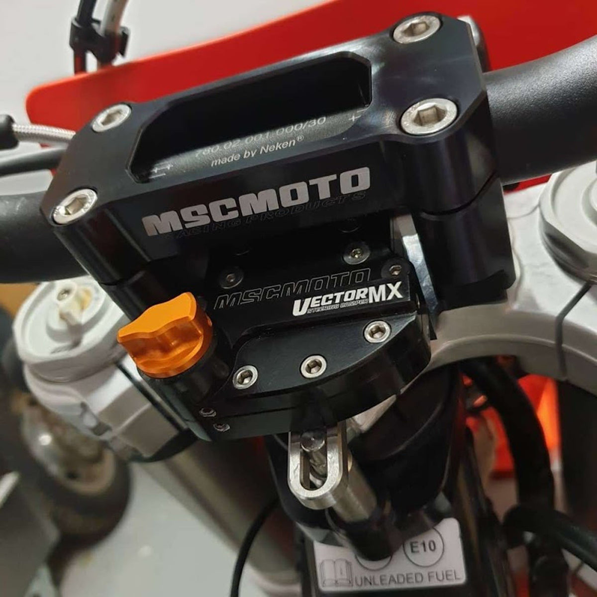 mscmotousa, VectorMX Steering Damper Kit &quot;Down Under&quot; Mount (VEC0001) - GAS GAS (EC, MC) KTM (EXC, SXF) HUSQVARNA (TC, TE, FC, FE) HUSABERG (FE, FX, TE), VEC0001, gas gas, gas-gas-2021-ec-250-esi5912814, husaberg, husaberg-2011-te-125-esi3907738, husqvarna, ktm, vectormx, , Imported and distributed in North &amp; South America by Lindeco Genuine Powersports.
