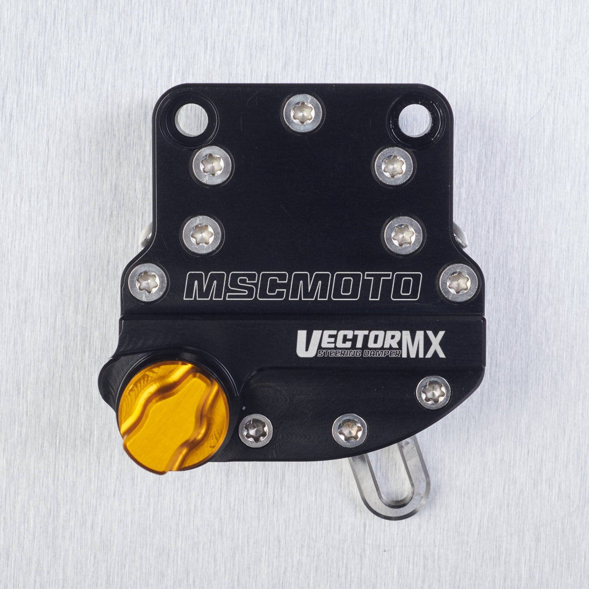 mscmotousa, VectorMX Steering Damper Kit &quot;Down Under&quot; Mount (VEC0002) - KAWASAKI KX 450F, VEC0002, kawasaki, kawasaki-2019-kx-450f-esi2400066, vectormx, , Imported and distributed in North &amp; South America by Lindeco Genuine Powersports.