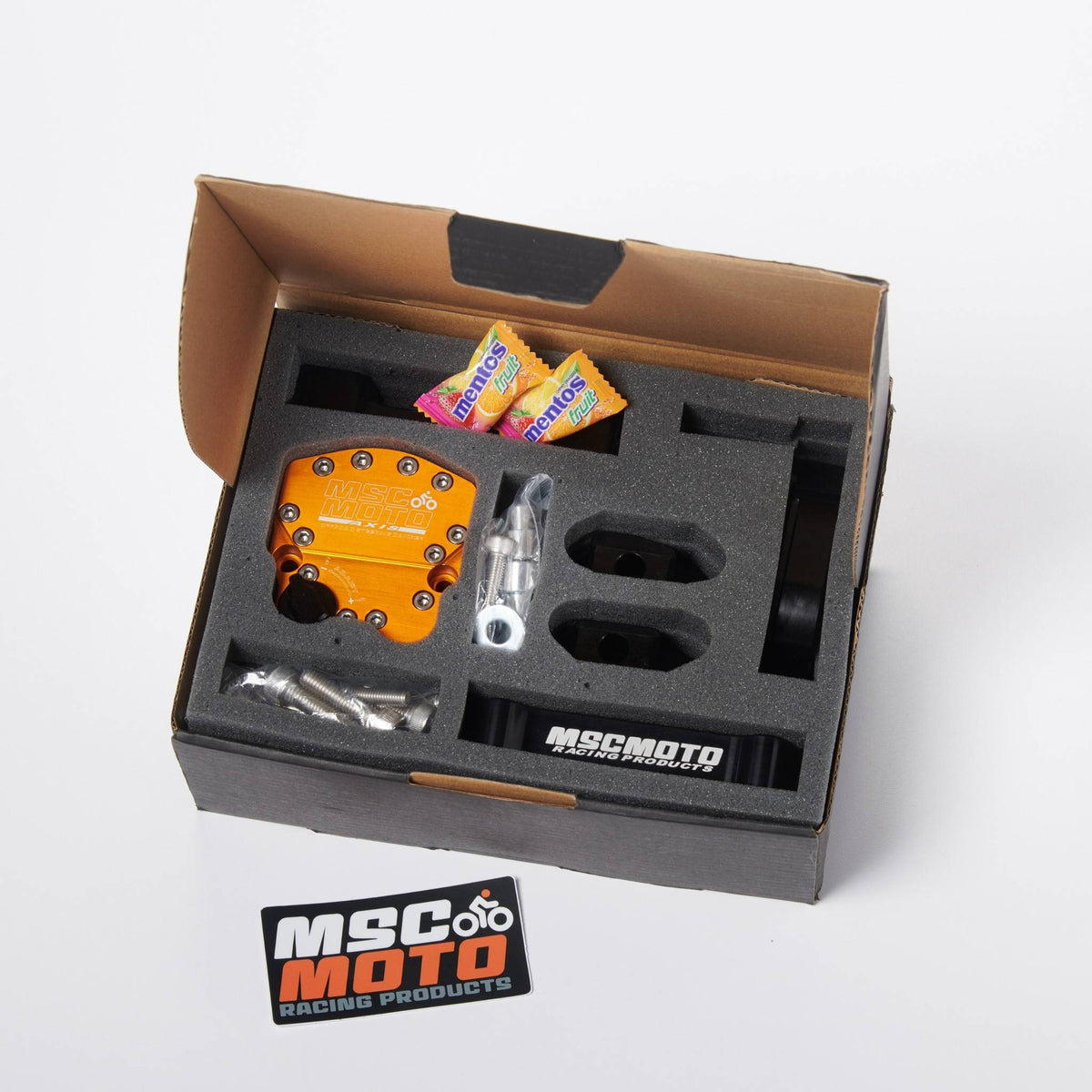 MSC Moto USA, Axis Steering Damper Kit Down Under PRO Mount (AX0003PRO) - GAS GAS (EC, MC) KTM (EXC, EXC-F, SX, SX-F, XC-W, XC-F) HUSQVARNA (TE, FE, TC, FC) HUSABERG (FE, FX, TE), AX0003PRO, axis, gas gas, husaberg, husaberg-2011-te-125-esi3907738, husqvarna, ktm, ktm-2001-520-exc-esi3441012,  - Ultra High Quality steering damper kits for Motocross, Enduro, Trail, Dual Sport, and Adventure Bikes. Made in Australia since 1995 - Imported and distributed in North &amp; South America by Lindeco Genuine Powersports